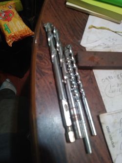 CONCRETE DRILL BITS IN LIKE NEW CONDITION
