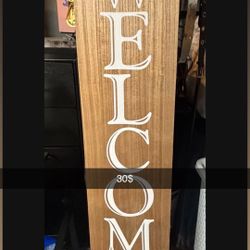 Welcome Wedding Sign 