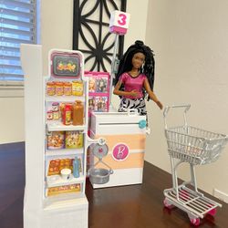 Barbie Supermarket Play Set