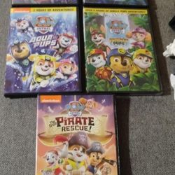 Paw Patrol DVD  Lot