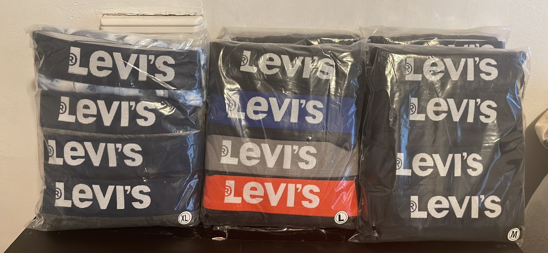 Levi’s Boxers 12$ Each 4 In a Pack