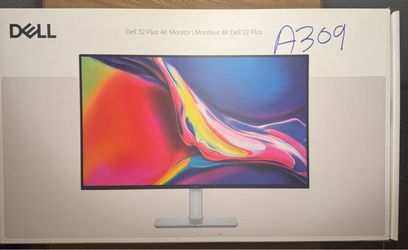 Dell 32” Plus 4K Monitor 120Hz