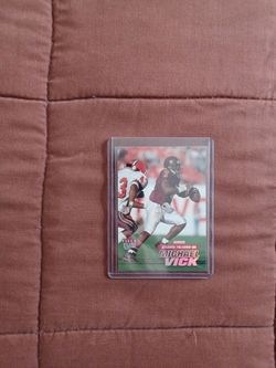 2001 Michael Vick Fleer Ultra 1167/2499 Rookie Card