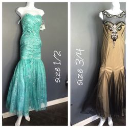 Brand new with tags prom dresses