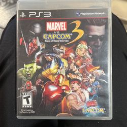Marvel Vs capcom 3 For pS3