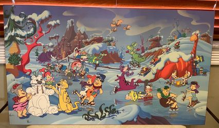 LARGE FLINSTONES ART 🖼️ - MAKE OFFER
