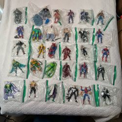 VTG Spider-man Animated series 30 figure lot