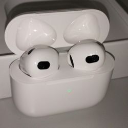 3rd Generation Apple AirPods Bluetooth Earbuds (Never Used)