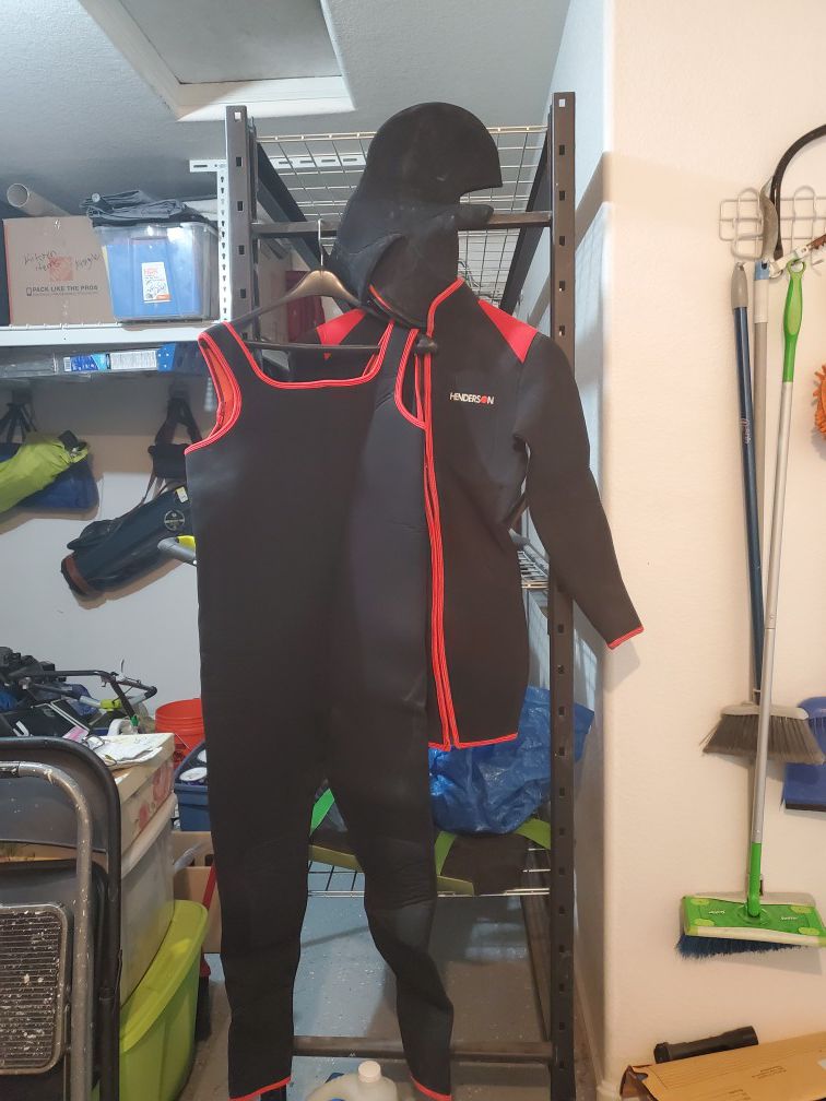 Wet Suit with Jacket and Hood