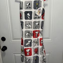 Snoopy Peanuts Throw Blanket $25