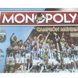 Monopoly Argentina Campeon Mundial Edition Board Game
