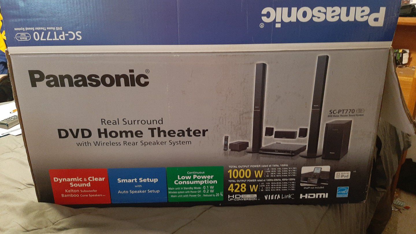 Panasonic DVD home theater system