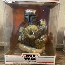 The Mandalorian On Bantha FunkoPop 