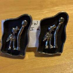 SWANK Mid-Century “ How Dry Am I” Large Costume Cufflinks