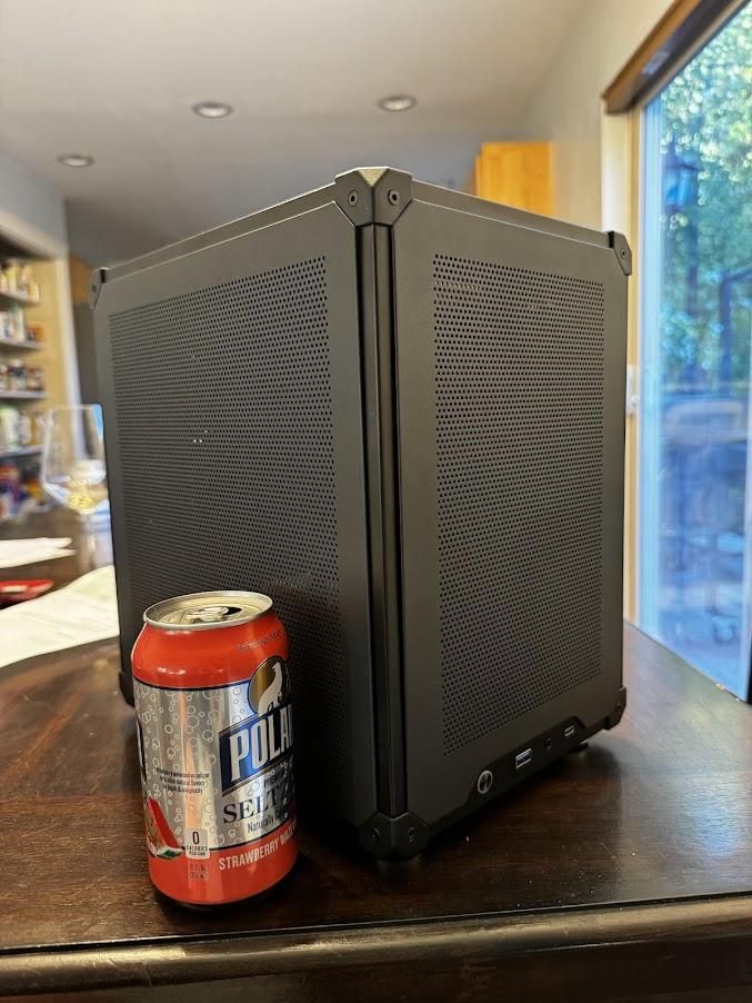 Custom Compact Desktop Mini PC Computer AMD Ryzen With Radeon Discrete Graphics NEW PARTS