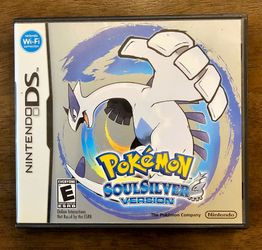 Pokémon SoulSilver Version Nintendo DS Complete - Not For Resale Version