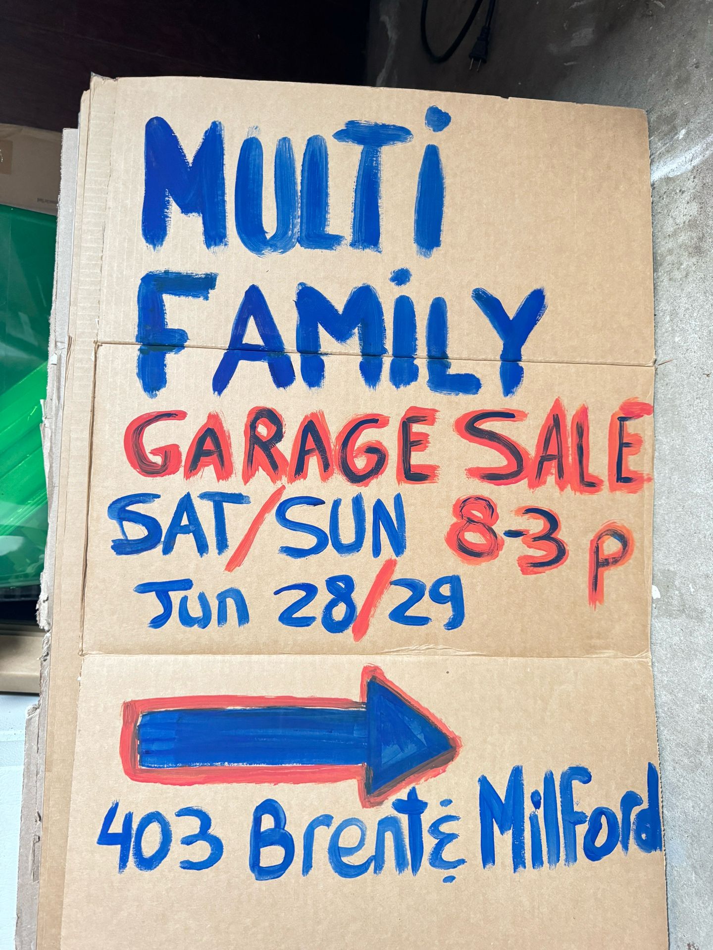 Garage Sale