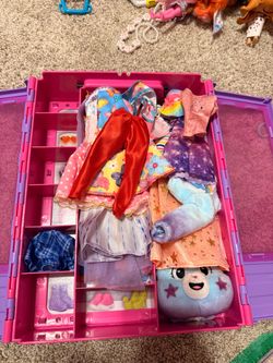 Barbies and accessories