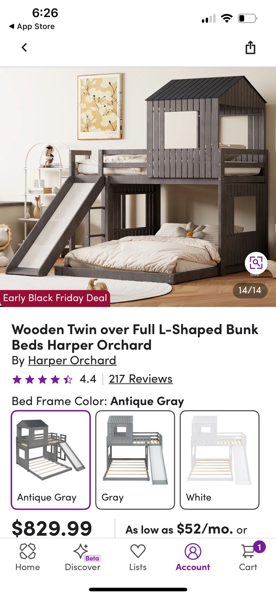 Bunk Bed With Slide