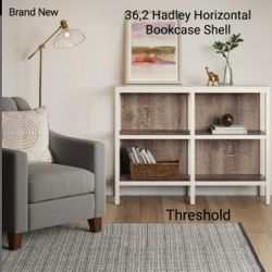 Brand New Threshold 36,2 Hadley Horizontal Bookcase Shell 