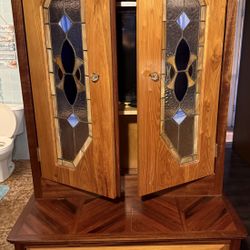 Armoire Dresser Cabinet Wood 
