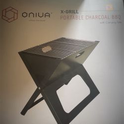 X-GRILL PORTABLE CHARCOAL BBQ