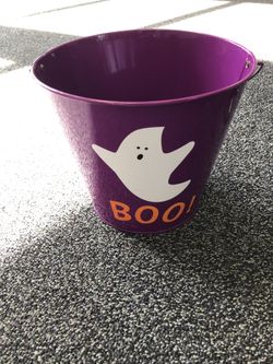 Halloween bucket