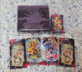 Pokemon Mega Evolution Ascended Heroes, Chaos Rising, Pitch Black ETB