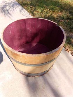 Half Wine barrels