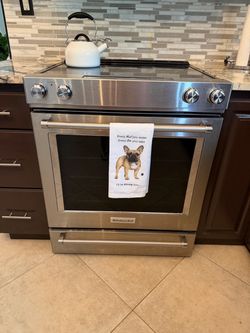 Kitchen aid range oven