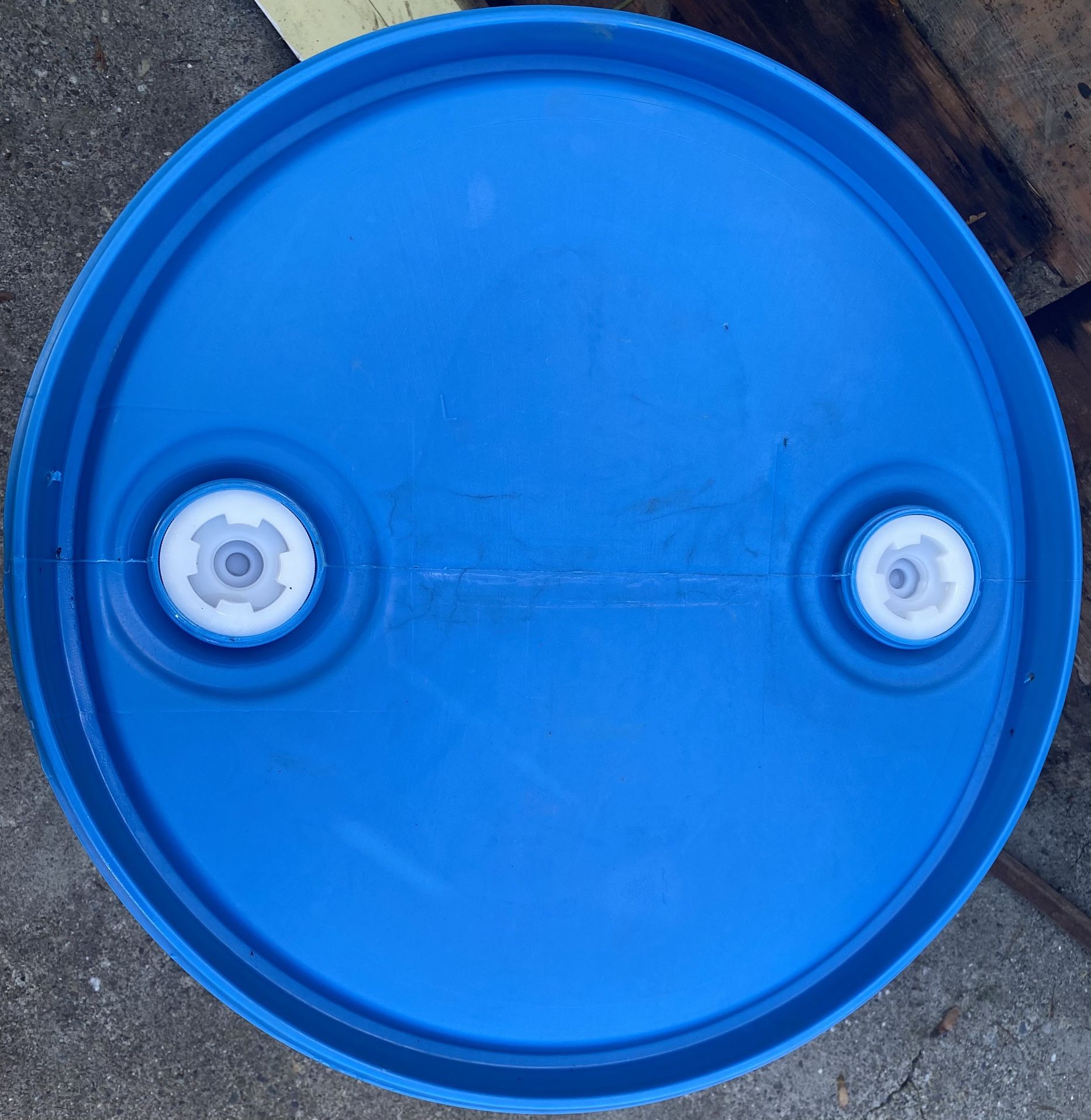 55 Gallon Plastic Barrels