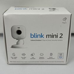 Blink Mini 2 - Home Security & Pet Camera with HD video