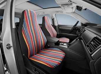Auto drive 2 pieces car seat cover