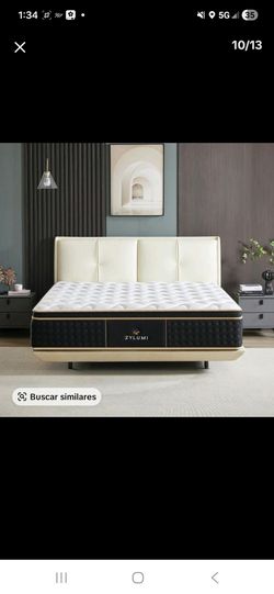 Se vende cama y colchón Queen