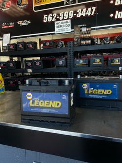 Car batteries