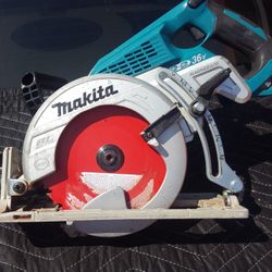 Makita Circular saw 18v +18v =36v Tool Only 