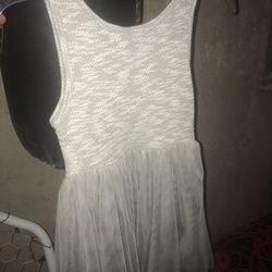 Silver Party Dress 