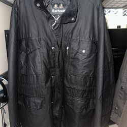 Barbour Sapper Waxed Jacket - Size XL