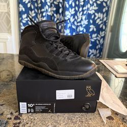 Jordan Ovo 10s Sz 10.5