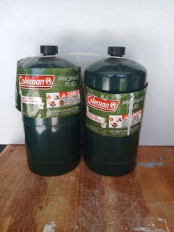 Coleman propane fuel bottles