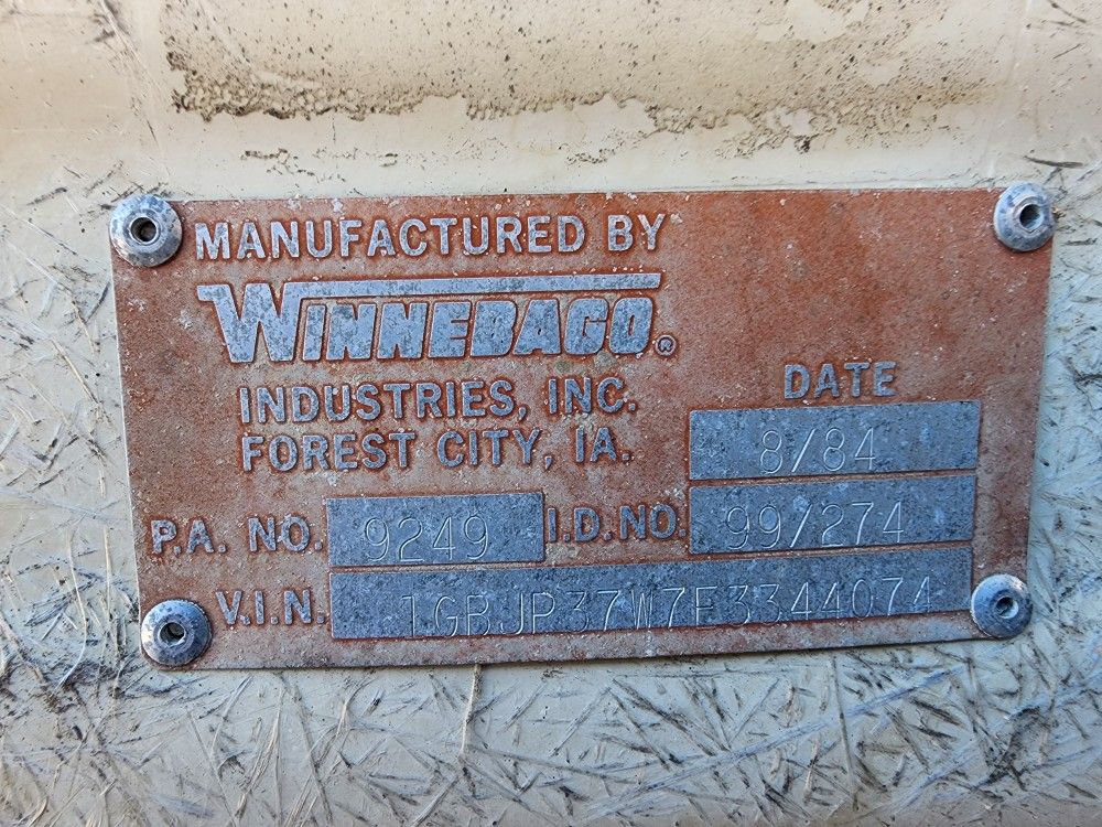 1984 Motorhome Winnerbago (Hablo Espanol) for Sale in Los Angeles, CA ...