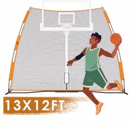 13x12ft Basketball Backstop Net