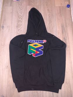 Nelk Boys FULL SEND 64 Black Hoodie Size: Medium Brand New DS With Tags