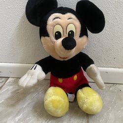 Vintage Mickey Mouse Plush