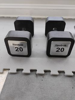 Vintage 20 Ibs Dumbbell Set 