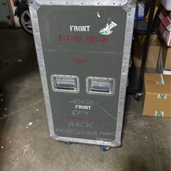 24 Space Rack Mount Roadcase