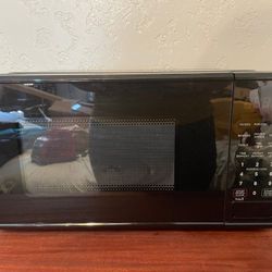 Walmart Brand Black Microwave