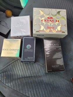 Versace Dolce & Gabana Coach Parfume And Cologne