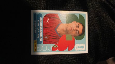 Cristiano Ronaldo 2026 panini world cup sticker