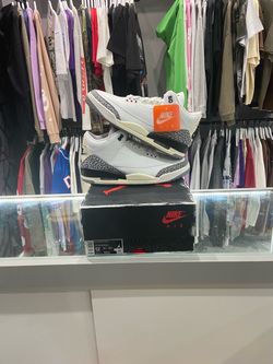 Jordan 3 Retro White Cement Size 12